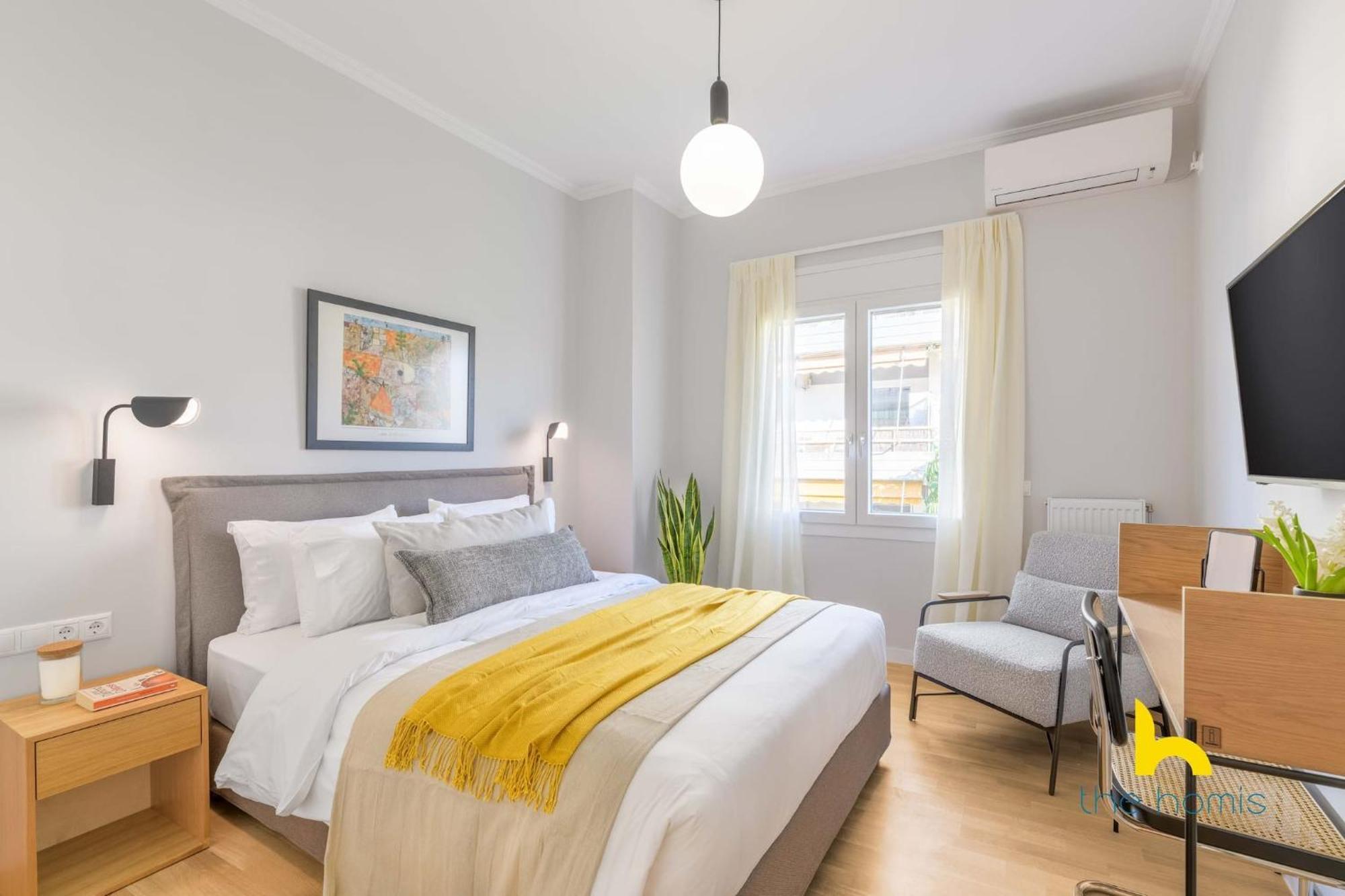 Sun-Splashed 2-Bdr Corner Apartment With Hillside Views! Atenas Exterior foto